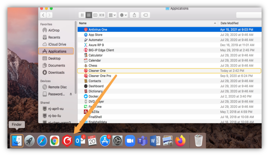 mac move dock to main screen