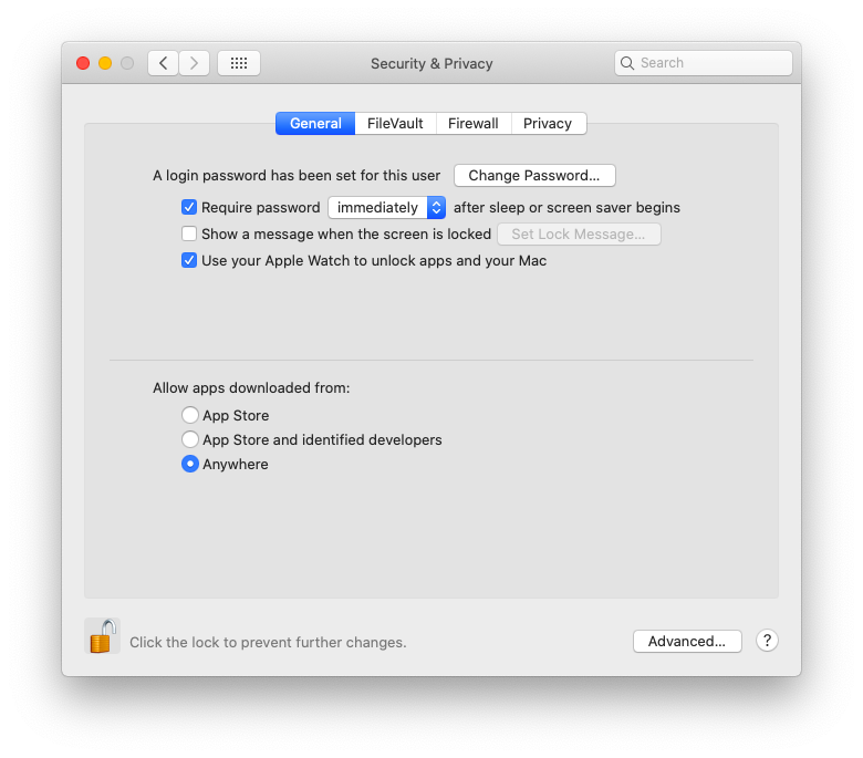 how to disable gatekeeper mac high sierra