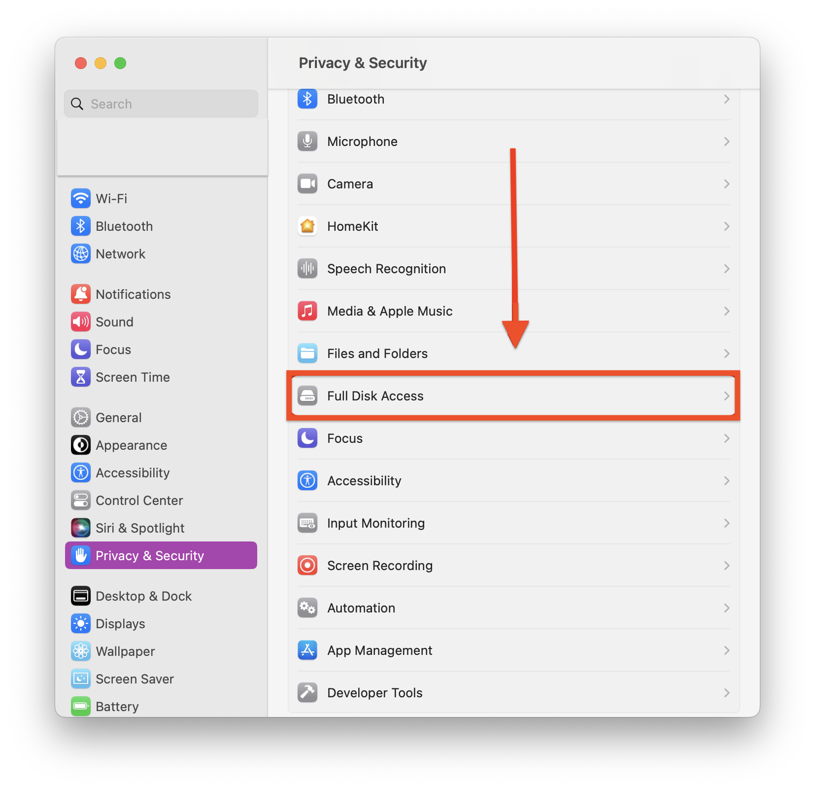 What is Full Disk Access on Mac and How you Enable that - Cleaner One