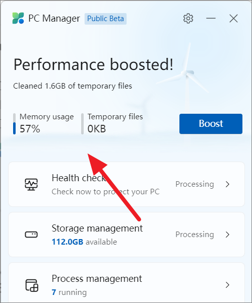 Microsoft PC Manager