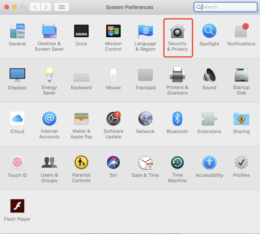 let disk cleaner have access to files mac