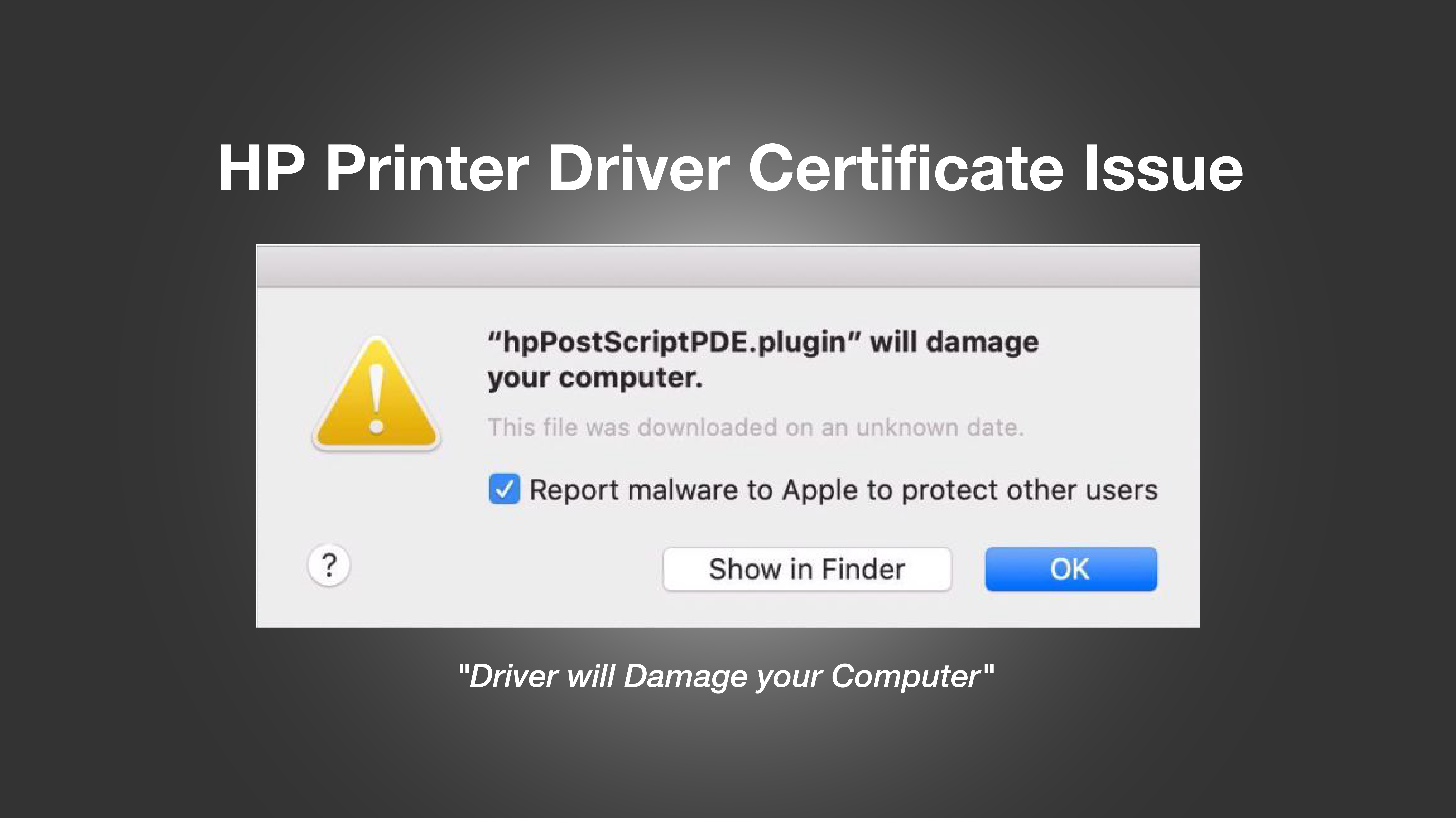 hp s800 driver for osx mojave