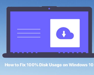 100 disk usage windows 10