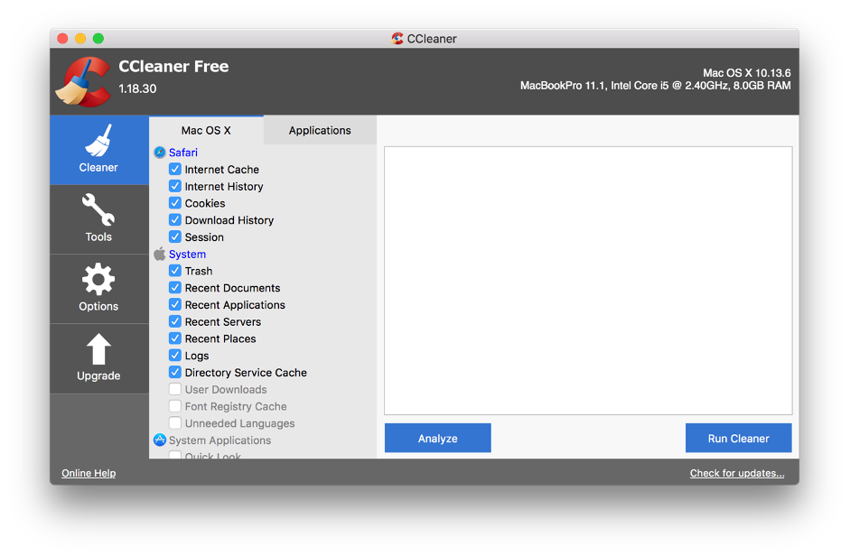 mac registry cleaner free