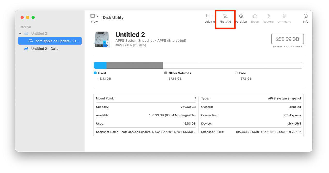 check-your-disk’s-health-using-Disk-Utility