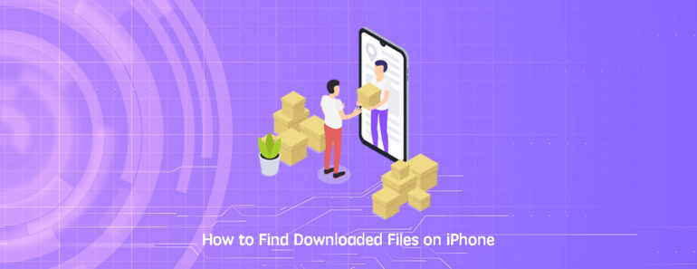 find downloaded files iphone