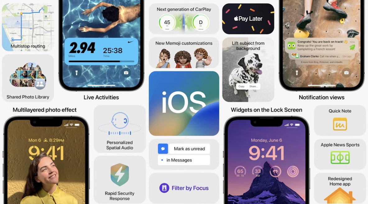 apple wwdc ios 16