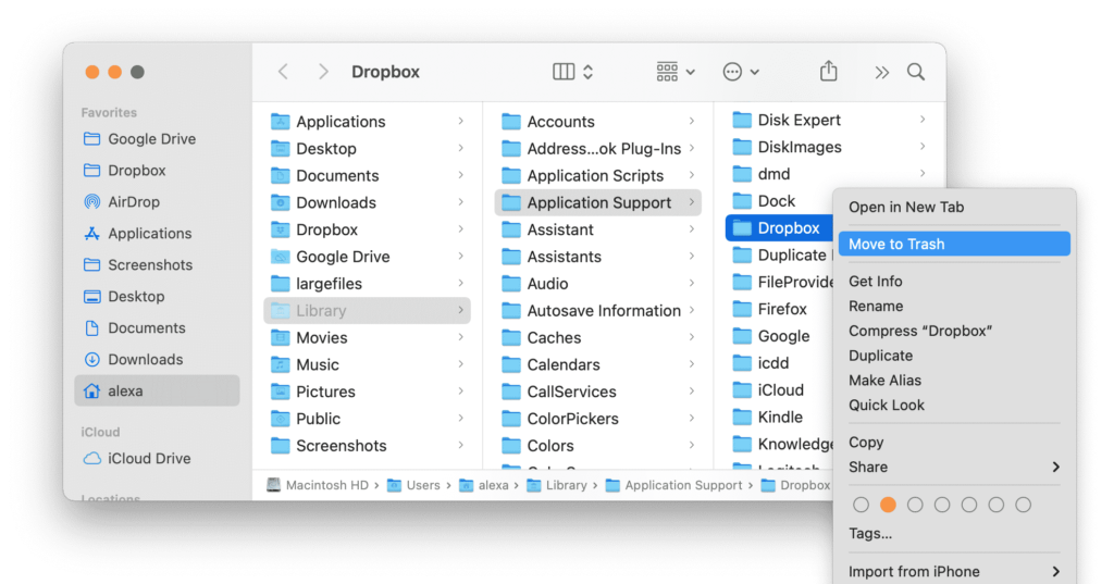 dropbox-app-support-files
