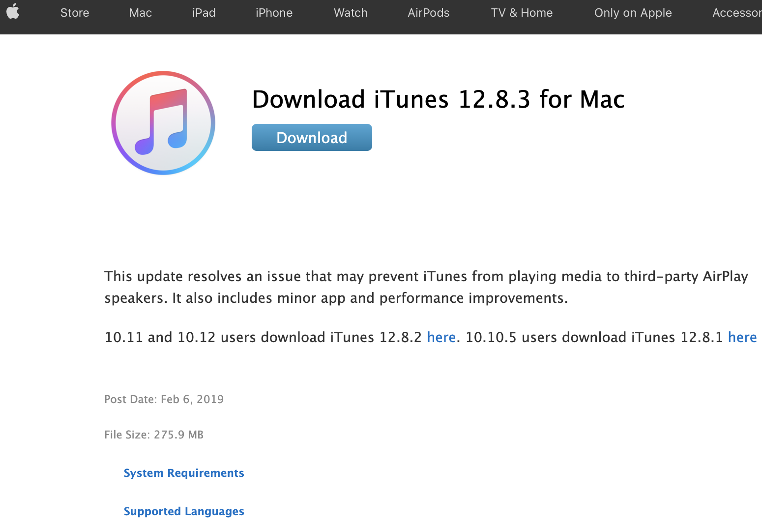 download itunes