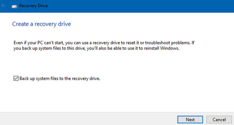 How To Create A Recovery Drive In Windows Cleaner One Pro 3129