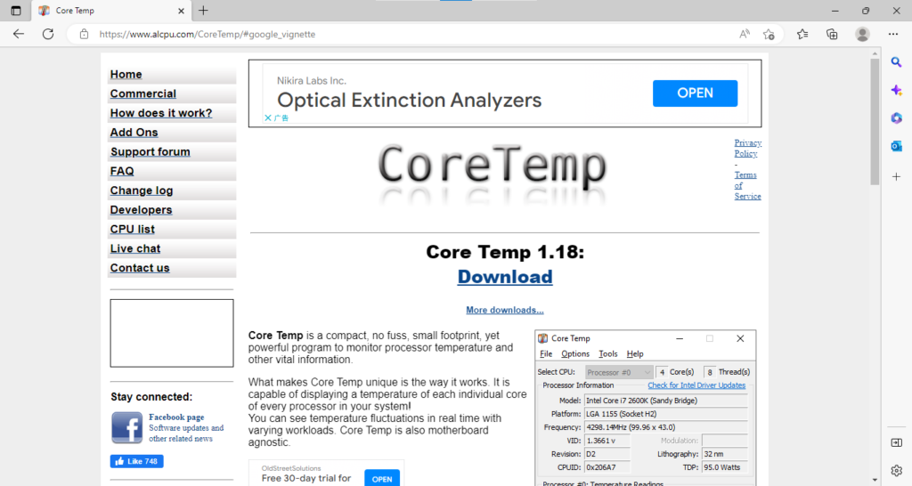 core temp download